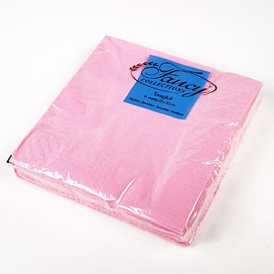 Papierservietten rosa 25 Stück