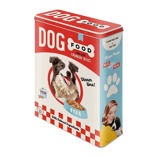 Blechdose Dog Food Hundefutter