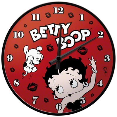 Wanduhr Betty Boop