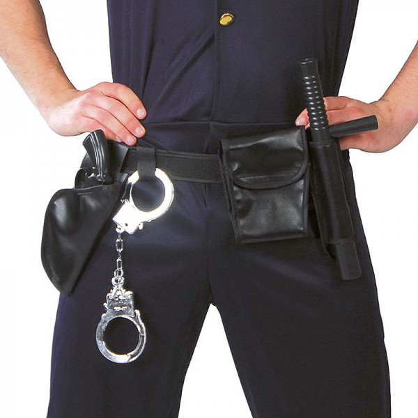 Polizei Einsatzgürtel Officer Kostümartikel
