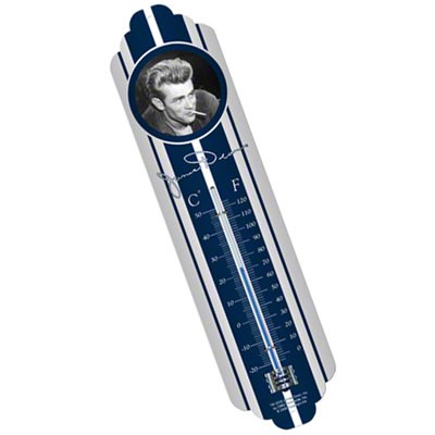 Thermometer Blechschild James Dean
